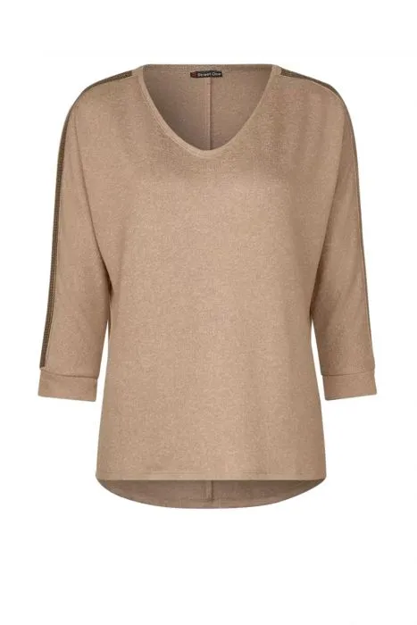 Street One shirt met zijstreep